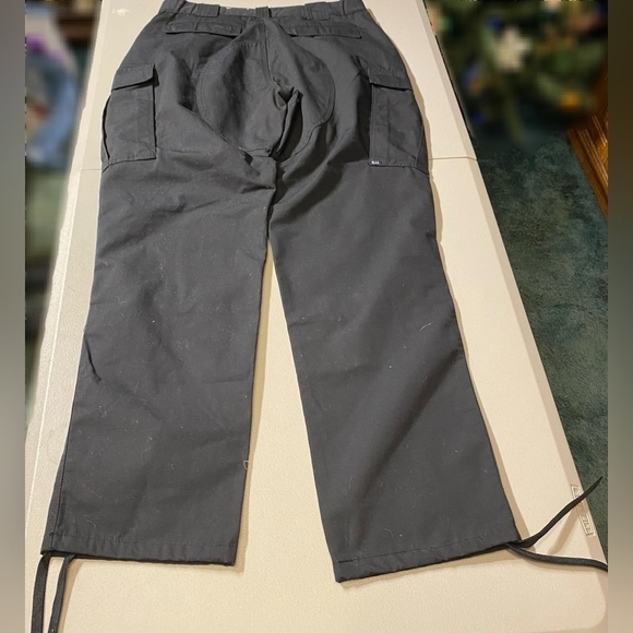 5.11 Grey Tactical Cargo Pants Long Inseam Unisex Large Waist 35.5-39 Utility - Picture 2 of 5